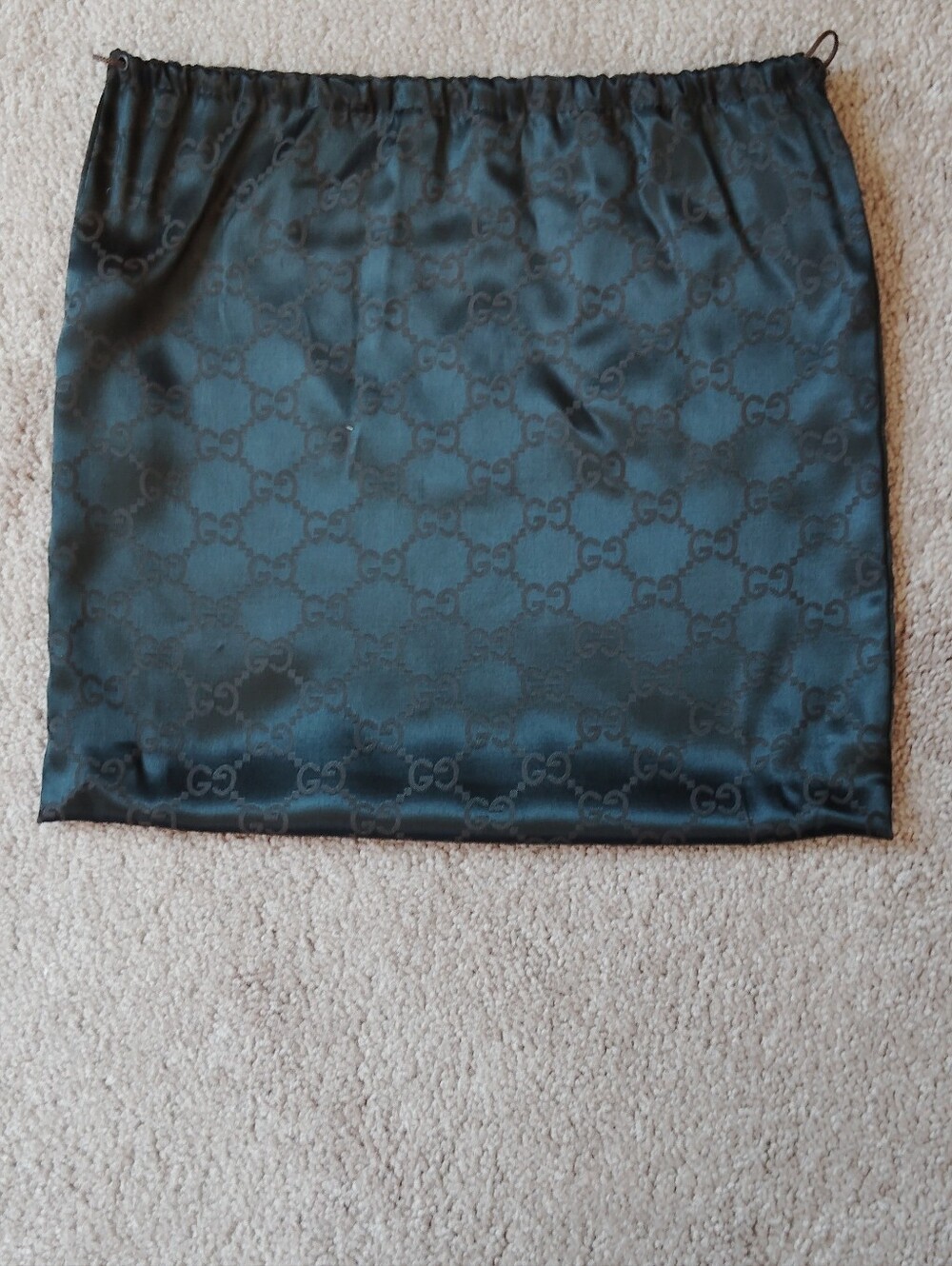 Gucci Brown Satin Dustbag - Picture 2 of 5